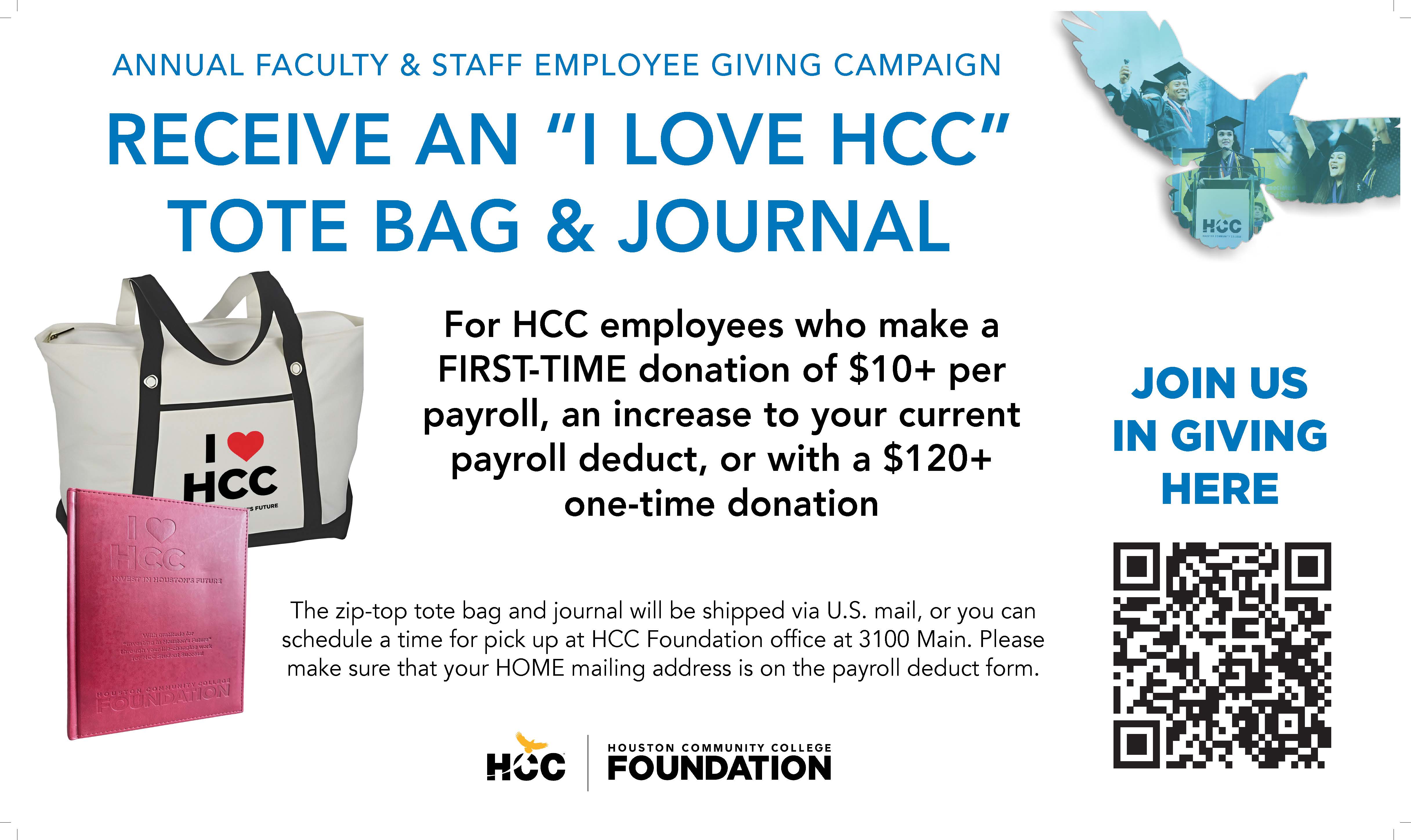 HCC Faculty & Staff Campaign Promo